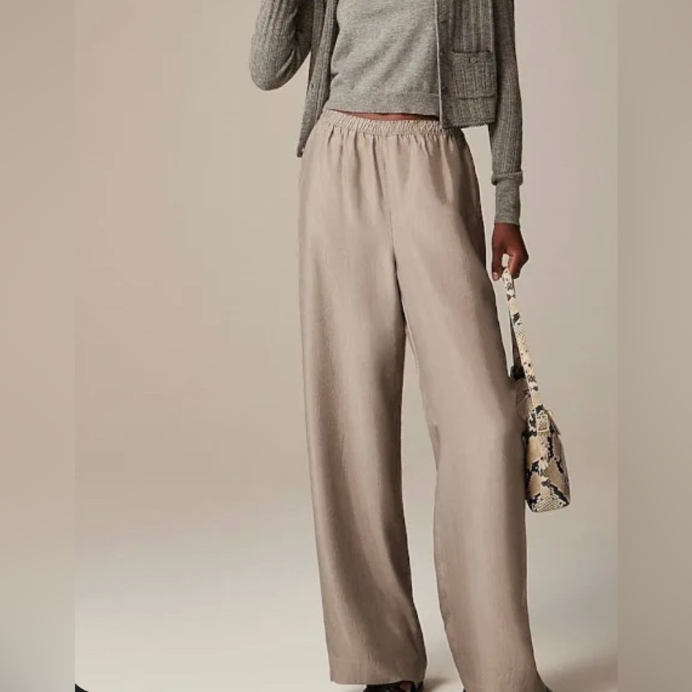 JCrew Women’s wide leg lightweight